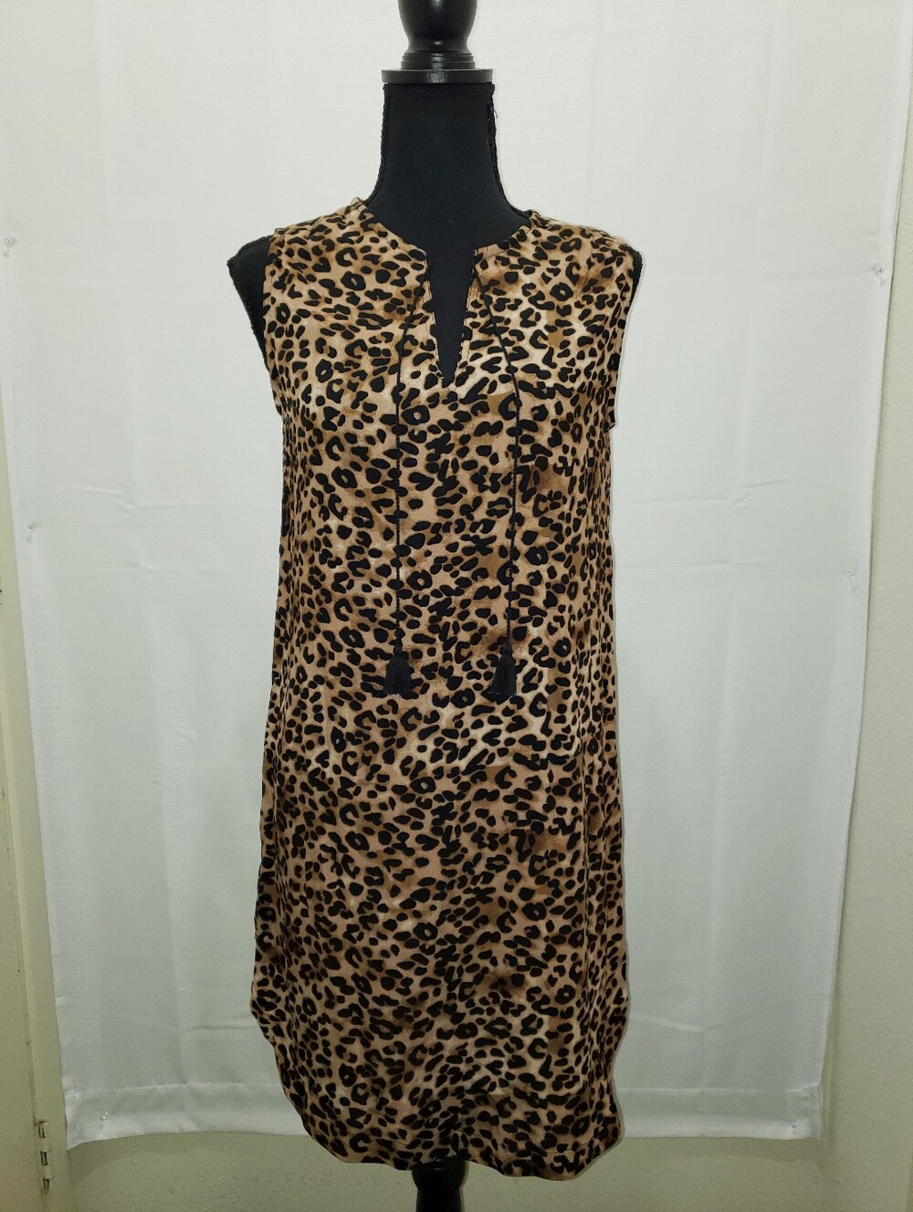 Beach Lunch Lounge Leopard Dress